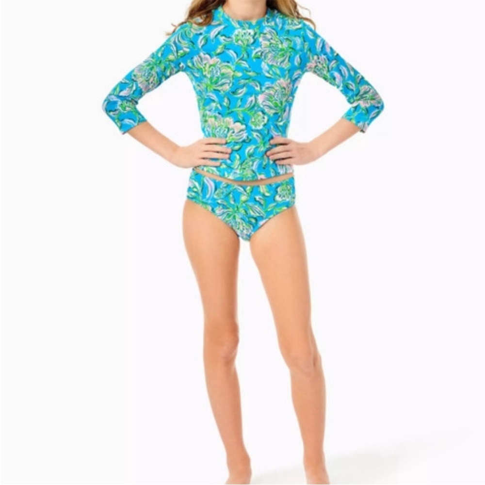 NWOT Lilly Pulitzer Bobby Rashguard Top-5